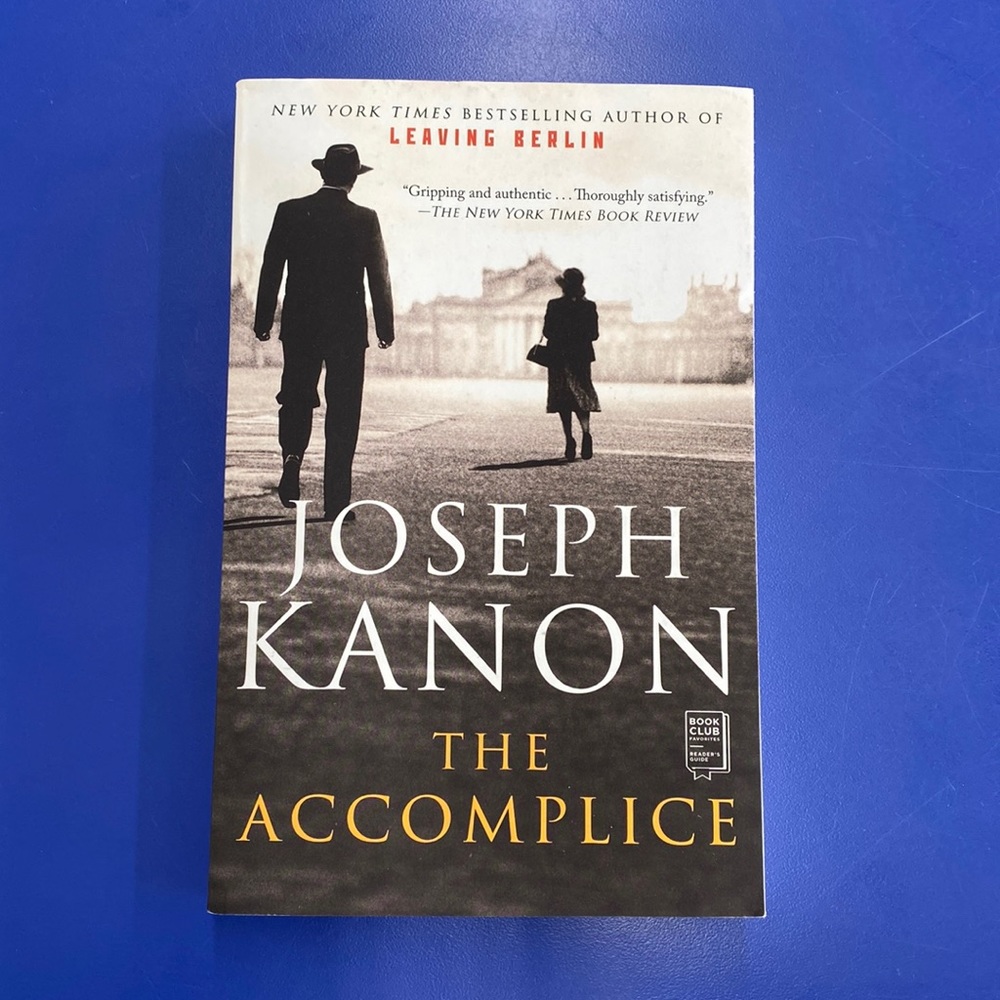 The Accomplice: A Novel by Joseph Kanon (paperback)